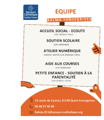 Secours catholique Balma-Fonsegrives