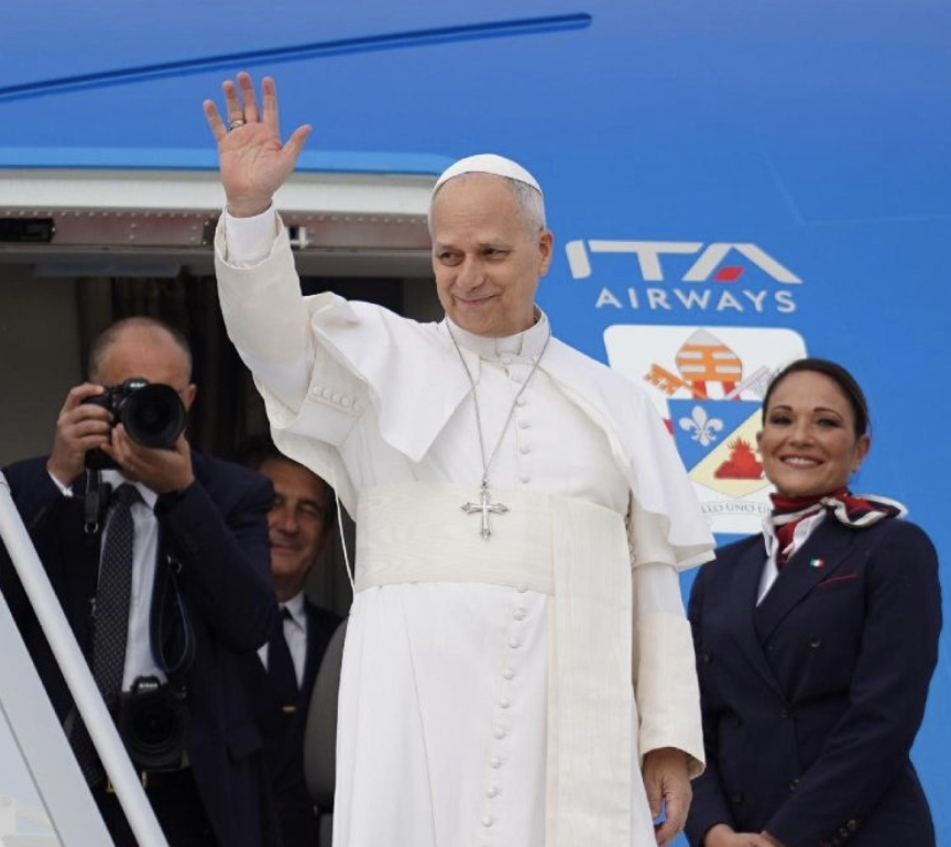 Le pape à Lourdes