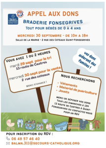 Braderie puériculture